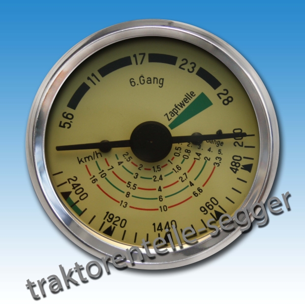 Traktormeter Hanomag 80 mm Perfekt 300 Perfekt 400 Traktor Schlepper 275